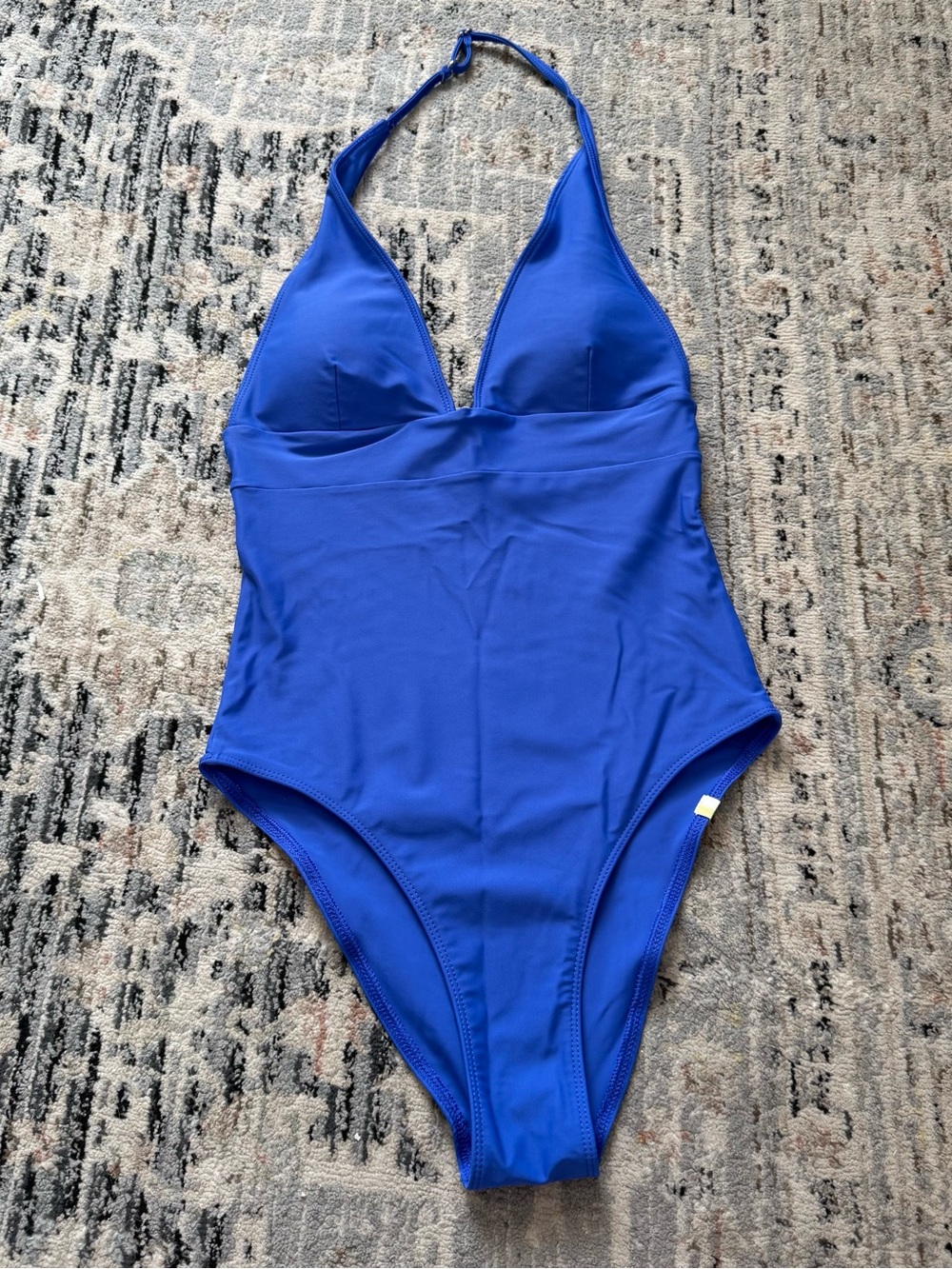 Summersalt Electric Blue Halter One-Piece Swimsuit
